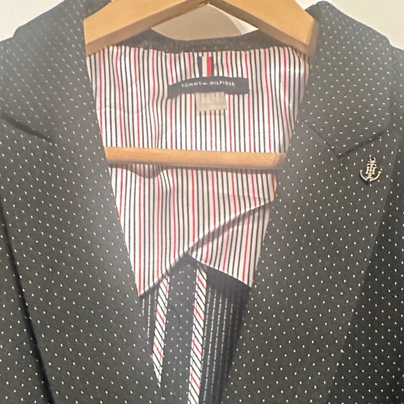 Tommy Hilfiger Nautical Women's Black Blazer Size 16 - Picture 5 of 16